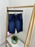 Bermuda jeans c/ botões