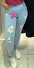 Calça jeans destroyed