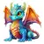 Dragão Colorido - comprar online