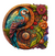 Pássaro com Flores - comprar online