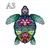 Tartaruga com Flores - loja online