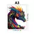 Dragão Colorido - loja online