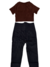 CONJUNTO ACANALADO COMBINADO CON CROP en internet
