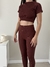 Imagen de CROP TOP MARRON