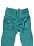 CALZA LARGA ACANALADA VERDE OSCURO - comprar online
