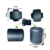 KIT 4 BUCHA BANDEJA DIANTEIRA FUSION TITANIUM REFIL SUPORTE 13/19 - comprar online