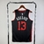 CAMISA BAM ADEBAYO- MIAMI HEAT- NEGRO Y ROJO-#13-MODELO CITY - comprar online