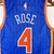CAMISA DEREICK ROSE- NEW YORK KNICKS - LARANJA E AZUL - #4- MODELO CITY