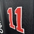 CAMISETA DEMAR DEROZAN- CHICAGO BULLS- NEGRO Y ROJO- #11- MODELO CITY