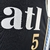 CAMISA DEJOUNTE MURRAY - ATLANTA HAWKS - NEGRO Y MARRÓN - #5- MODELO CITY - Orions Sport