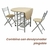 Silla Plegable para visitas Natural - Brang