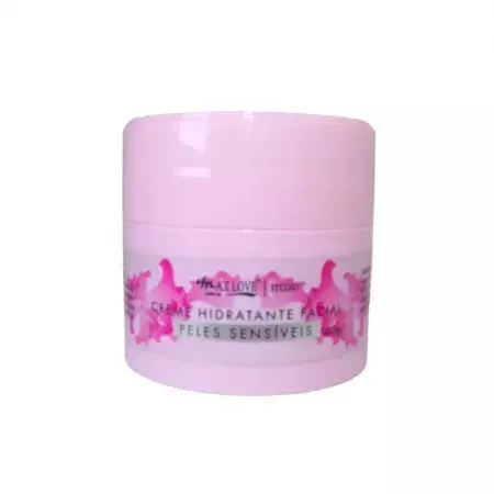 Creme facial peles sensiveis Max Love