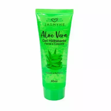 Gel hidratante facial e corporal Aloe Vera Jasmyne