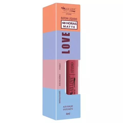 Batom Líquido 48 Horas Max Love 272