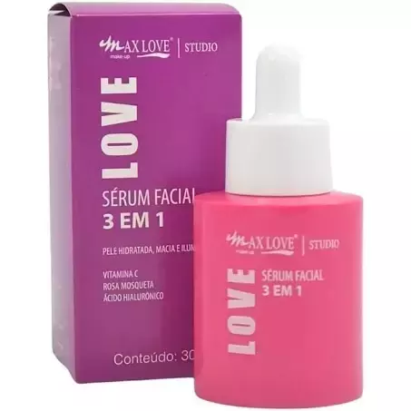 Sérum facial 3 em 1 Max Love