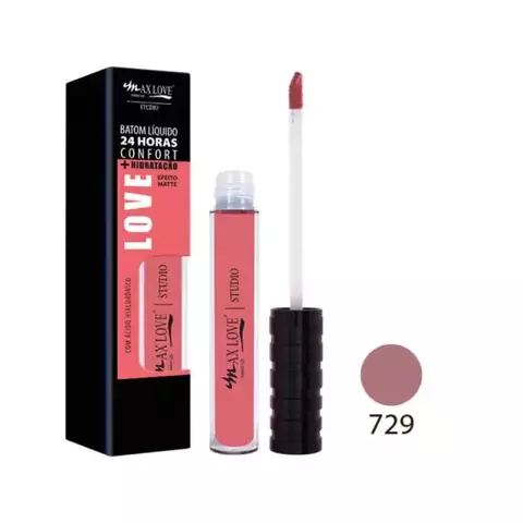 Batom Líquido Max Love 24H Confort + Hidratação 729