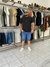 bermuda jeans escura na internet