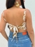 Blusa lenço - Bella's pinkfeminina