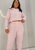 Calça jogger moleton - Bella's pinkfeminina