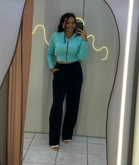 moleton cropped - comprar online