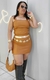 vestido couro ecologico - comprar online