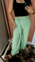 calça pantalona com cinto - Bella's pinkfeminina