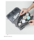 Necessaire Portátil Impermeável em Polyester | Organizador de Higiene e Cosméticos para Viagens e Negócios - loja online