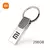 Pen drive Xiaomi original de metal prateado com capacidade de 256GB, com chaveiro metálico, design compacto e logo da Xiaomi