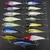 Iscas artificiais de 130mm e 48g em diferentes cores, ideais para pesca em água doce e salgada.