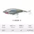 Isca Artificial 130mm 48g com Efeito 3D | Topwater Pencil Wobbler para Pesca em Água Doce e Salgada - Loja MMK