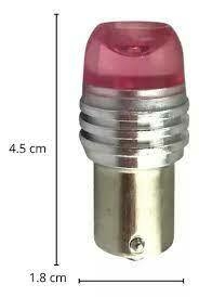 0611413 FOCO 1141 3 LEDS ROJO FIJO LENTE DE AUMENTO 1 POLO 12V 11413 en internet