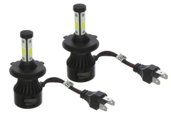 LED4CH4 FOCO H4 4 CARAS KIT COMPLETO ALTA Y BAJA LED4CH4