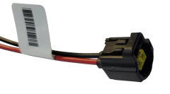 12504321 CONECTOR 2 TERMINALES SENSOR TEMPERATURA IAC FORD NUEVOS NEGRO 504321 - AUTOPARTES ELECTRICAS RAGA