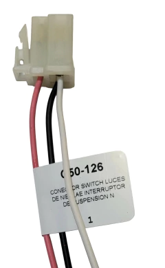 1250126 CONECTOR 3 TERMINALES SENSOR OXIGENO FORD Y MONITOR CATALITICO LINCOLN 50119 - AUTOPARTES ELECTRICAS RAGA