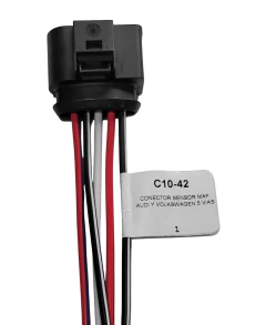 121042 CONECTOR 5 TERMINALES SENSOR MAF AUDI A4 SEAT NISSAN VW 1042 - comprar en línea