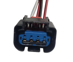 124087 CONECTOR 4 TERMINALES CHRYSLER ACTUADOR DE COMPUERTAS AIRE DEMULTIPLE DE ADMISION 4087