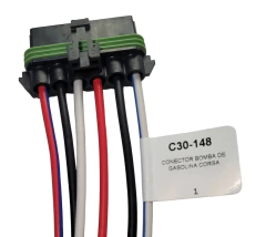1230148 CONECTOR 6 TERMINALES BOMBA GASOLINA CHEVROLET CORSA 30148 - comprar en línea
