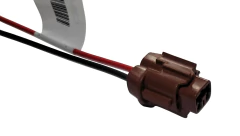 122098 CONECTOR 2 TERMINALES ABS NISSAN SENSOR DE VELOCIDAD DE RUEDA 2098 - AUTOPARTES ELECTRICAS RAGA