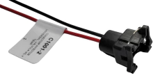 1210012 CONECTOR 2 TERMINALES INYECTOR UNIVERSAL VALVULA IAC Y TEMPERATURA VOLKSWAGEN 10012 - AUTOPARTES ELECTRICAS RAGA