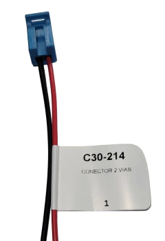 1230214 CONECTOR 2 TERMINALES CHEVROLET 30214 - AUTOPARTES ELECTRICAS RAGA