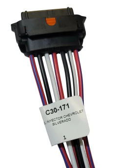 1230171 CONECTOR 7 TERMINALES RIEL INYECTOR CHEVROLET SILVERADO 30171 - AUTOPARTES ELECTRICAS RAGA
