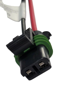 1230011 CONECTOR 2 TERMINALES BULBO MOTOVENTILADOR CHEVY CANDADOS ELECTRICOS BOMBA GASOLINA FORD 30011 - comprar en línea