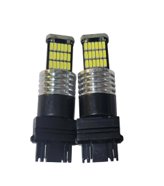 080302 FOCO 3157 45 LED BLANCO 12-24V CONBUS FIJO + ESTROBO AUTOMOTRIZ 0302 - comprar en línea