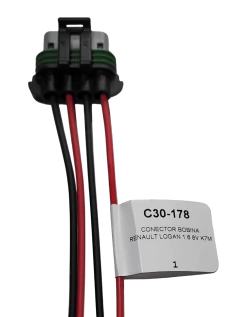 1230178 CONECTOR 4 TERMINALES BOBINA RENAULT LOGAN 1.6 8C K7M CHEVROLET 30178 en internet