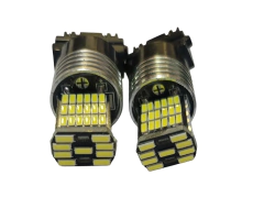 080302 FOCO 3157 45 LED BLANCO 12-24V CONBUS FIJO + ESTROBO AUTOMOTRIZ 0302 en internet