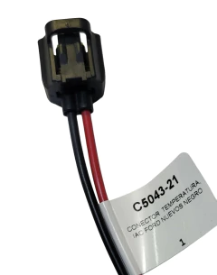 12504321 CONECTOR 2 TERMINALES SENSOR TEMPERATURA IAC FORD NUEVOS NEGRO 504321 en internet