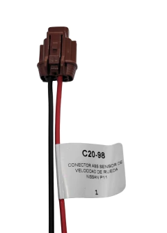 122098 CONECTOR 2 TERMINALES ABS NISSAN SENSOR DE VELOCIDAD DE RUEDA 2098 en internet