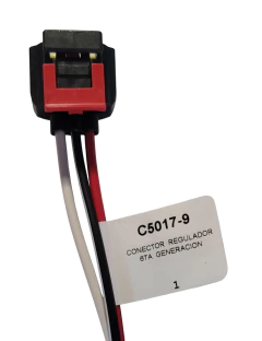 1250179 CONECTOR 3 TERMINALES REGULADOR 6G GENERACION 50179 - AUTOPARTES ELECTRICAS RAGA
