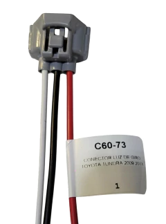 126073 CONECTOR 2 TERMINALES LUZ DE GIRO TOYOTA TUNDRA 2009-2013 6073 - AUTOPARTES ELECTRICAS RAGA
