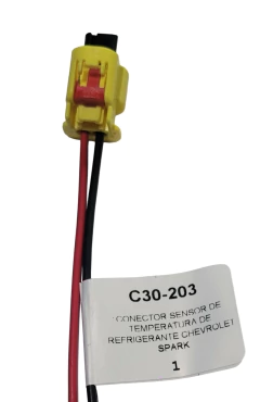 1230203 CONECTOR 2 TERMINALES SENSOR TEMPEATURA DE REFRIGERANTE CHEVROLET SPARK 30203 - comprar en línea